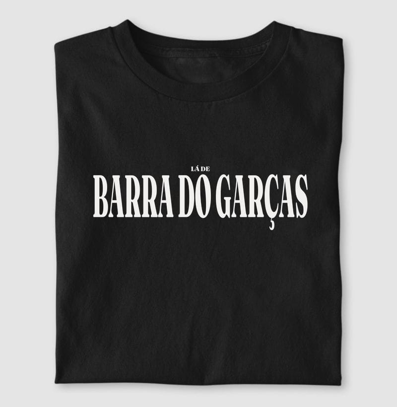 Camiseta Tipografia de Barra do Garças