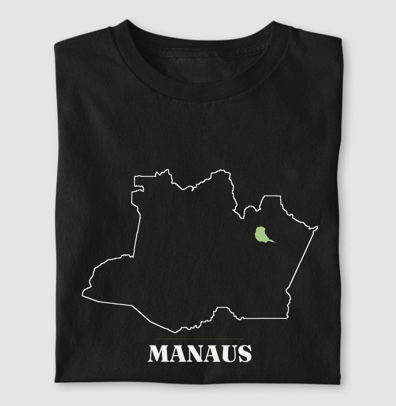 Camiseta Traço de Manaus