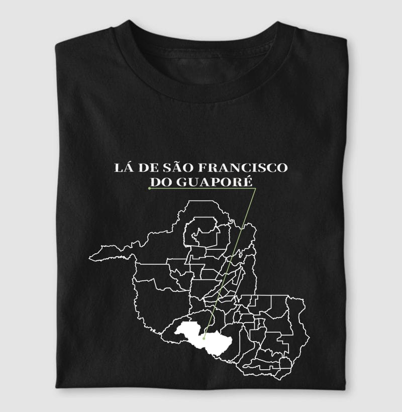 Camiseta Ponto de Origem de São Francisco do Guaporé