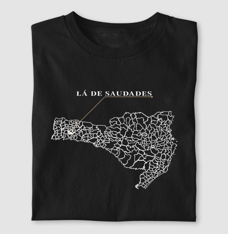 Camiseta Ponto de Origem de Saudades