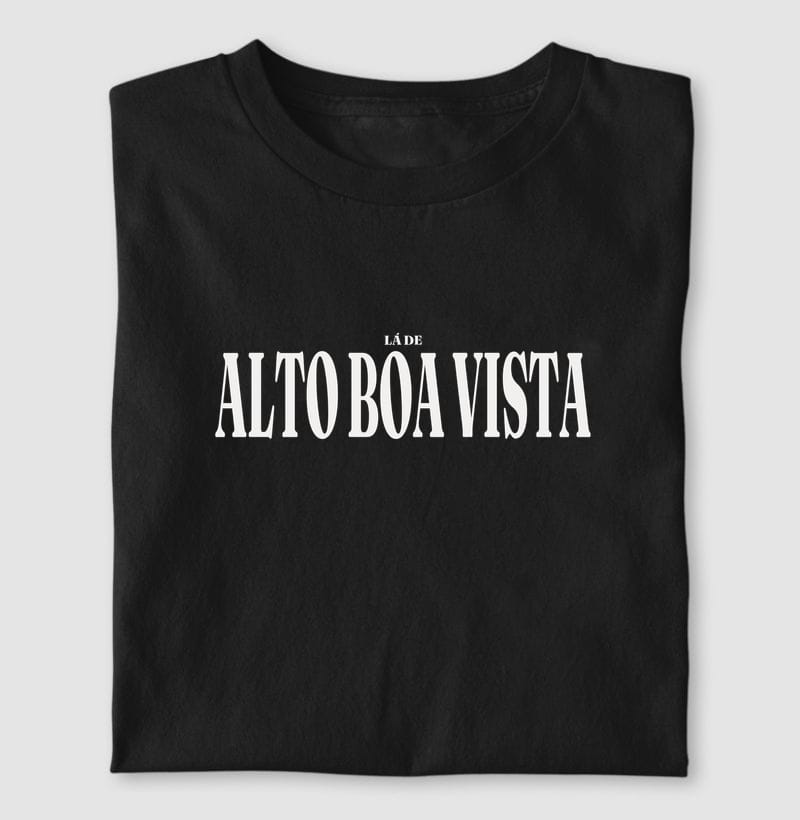 Camiseta Tipografia de Alto Boa Vista