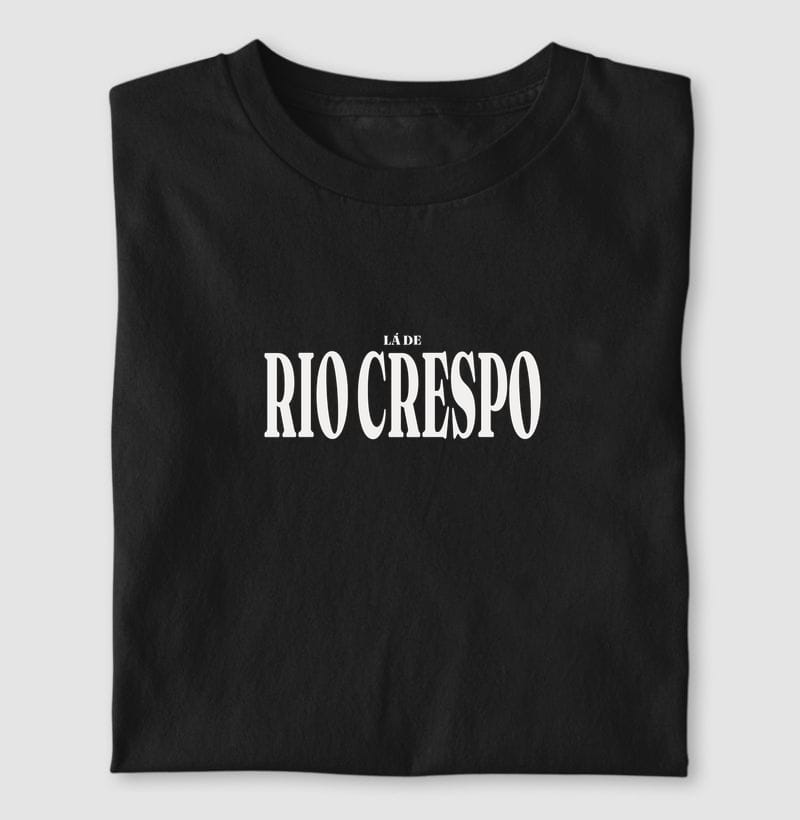 Camiseta Tipografia de Rio Crespo
