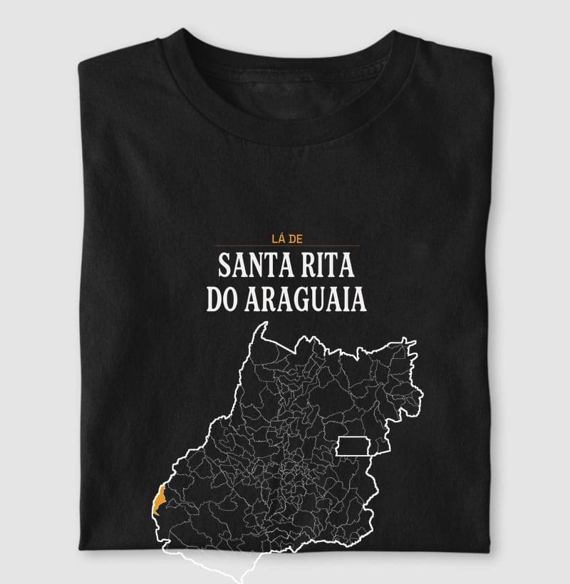 Camiseta Território de Santa Rita do Araguaia