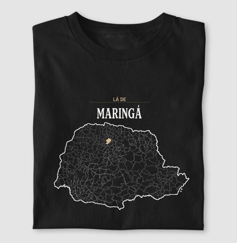 Camiseta Território de Maringá