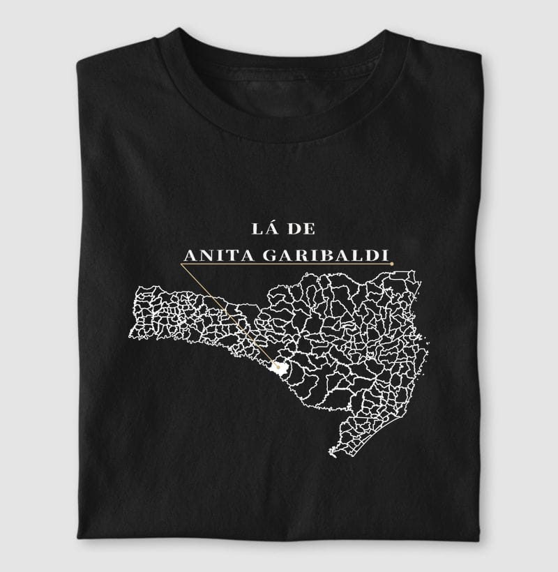 Camiseta Ponto de Origem de Anita Garibaldi
