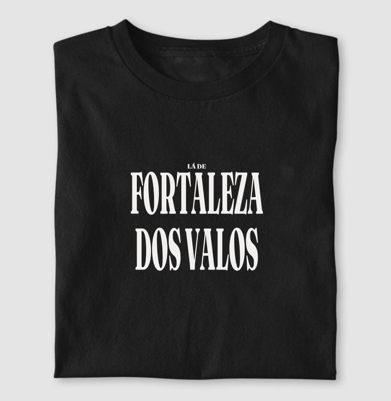 Camiseta Tipografia de Fortaleza dos Valos