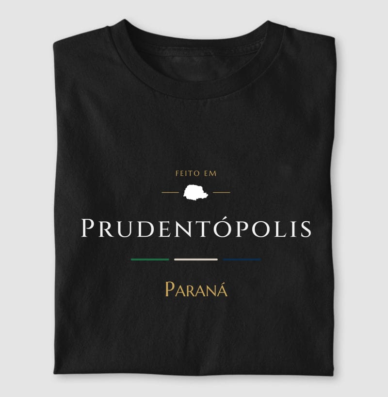 Camiseta Feito em de Prudentópolis