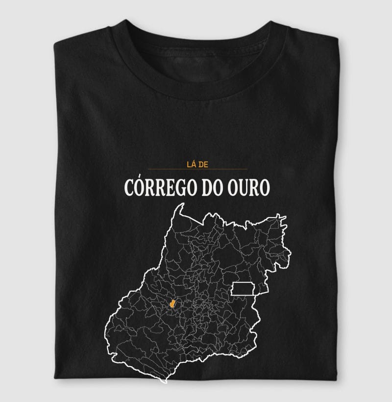 Camiseta Território de Córrego do Ouro