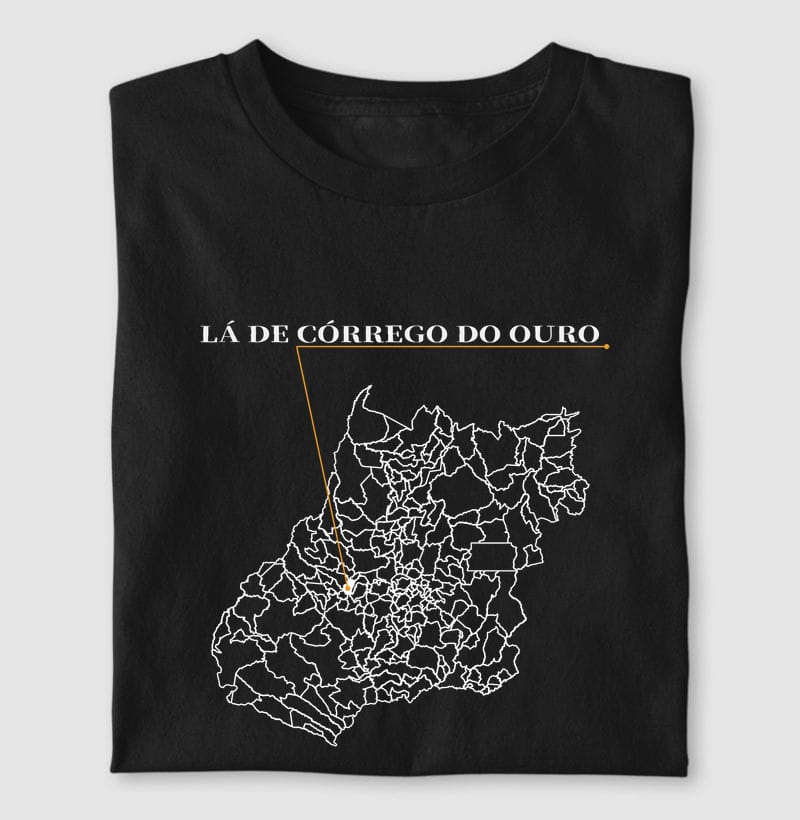 Camiseta Ponto de Origem de Córrego do Ouro