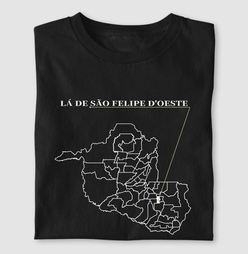 Camiseta Ponto de Origem de São Felipe D'Oeste