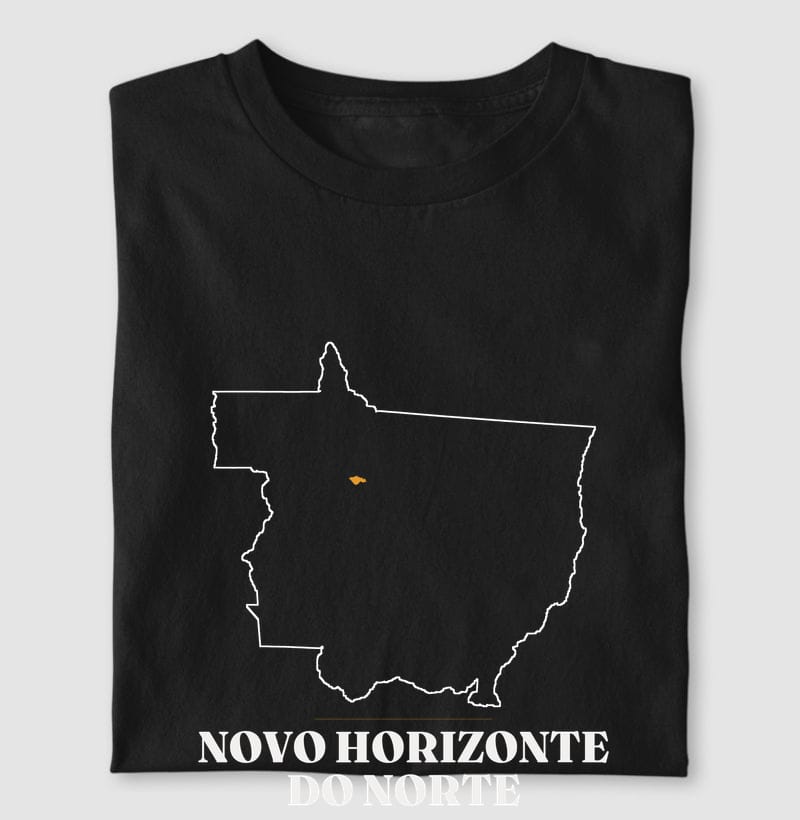 Camiseta Traço de Novo Horizonte do Norte