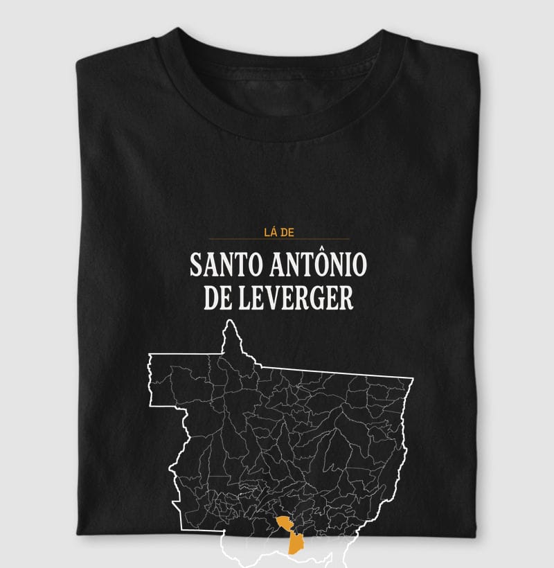 Camiseta Território de Santo Antônio de Leverger