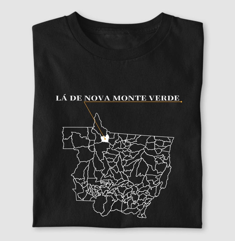 Camiseta Ponto de Origem de Nova Monte Verde