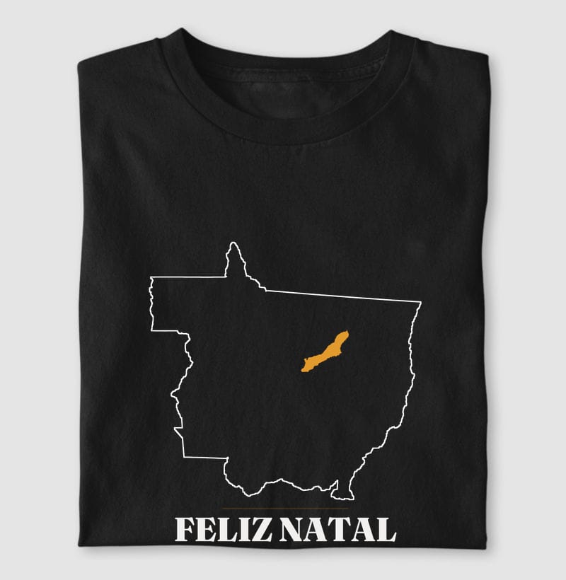 Camiseta Traço de Feliz Natal