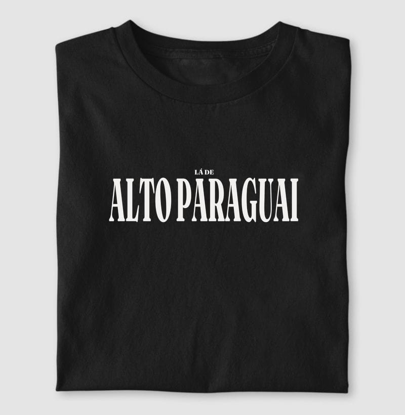 Camiseta Tipografia de Alto Paraguai