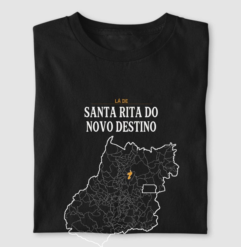 Camiseta Território de Santa Rita do Novo Destino