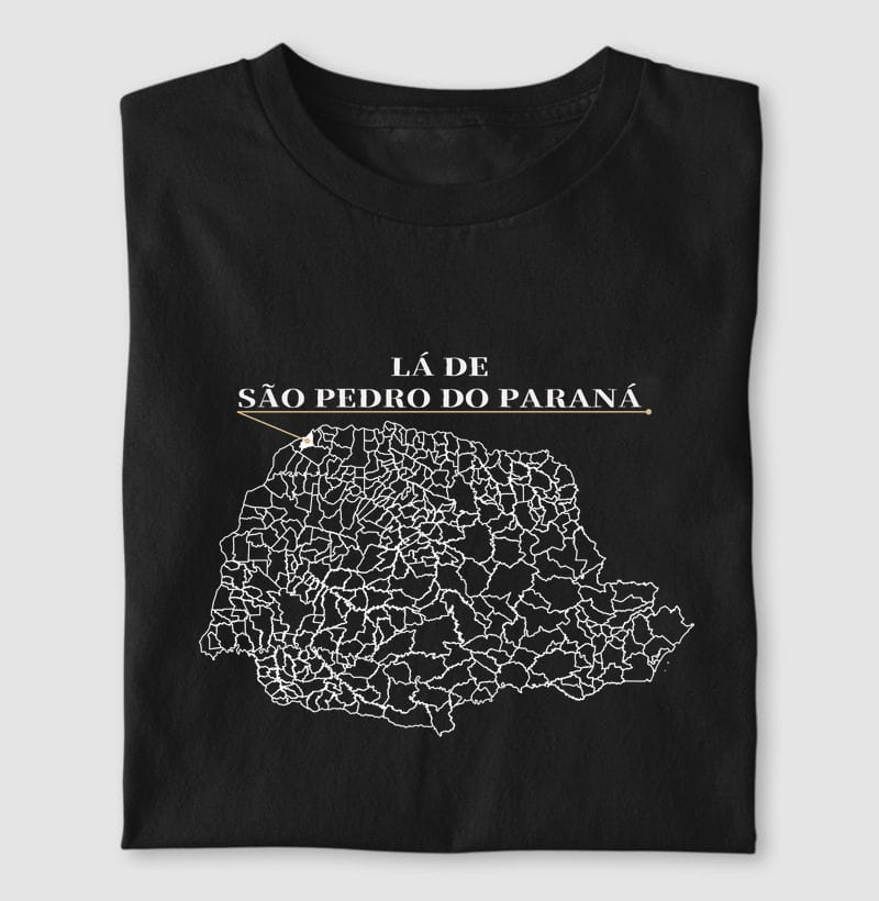 Camiseta Ponto de Origem de São Pedro do Paraná