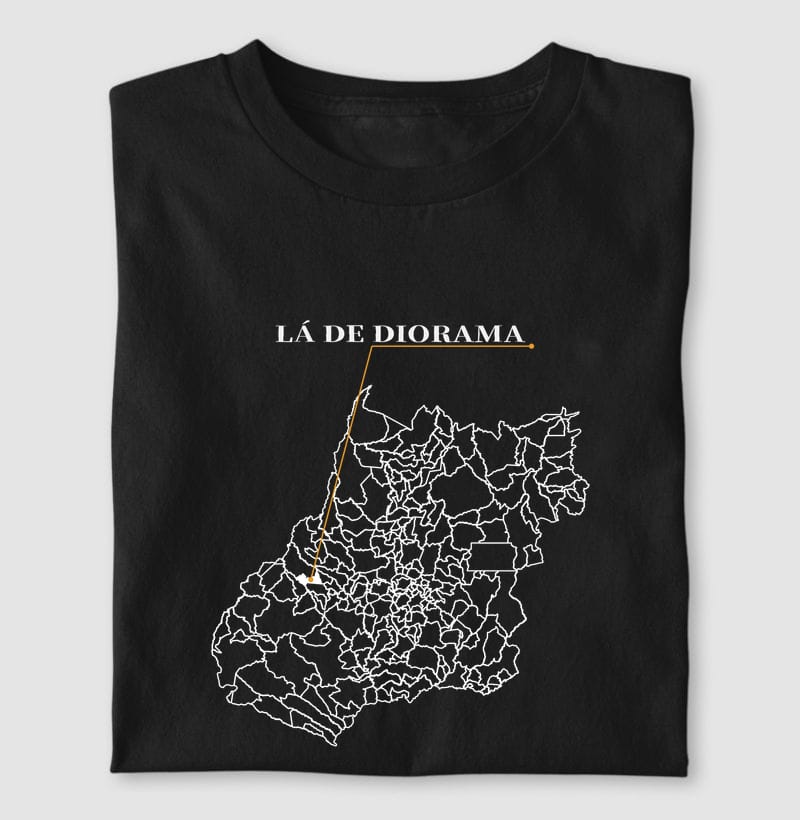 Camiseta Ponto de Origem de Diorama