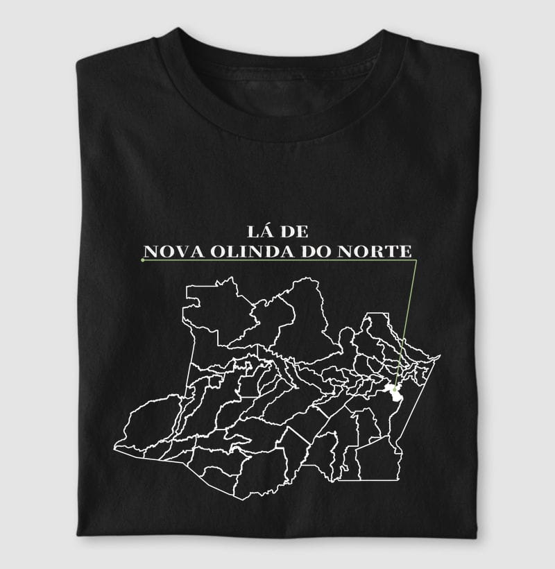 Camiseta Ponto de Origem de Nova Olinda do Norte