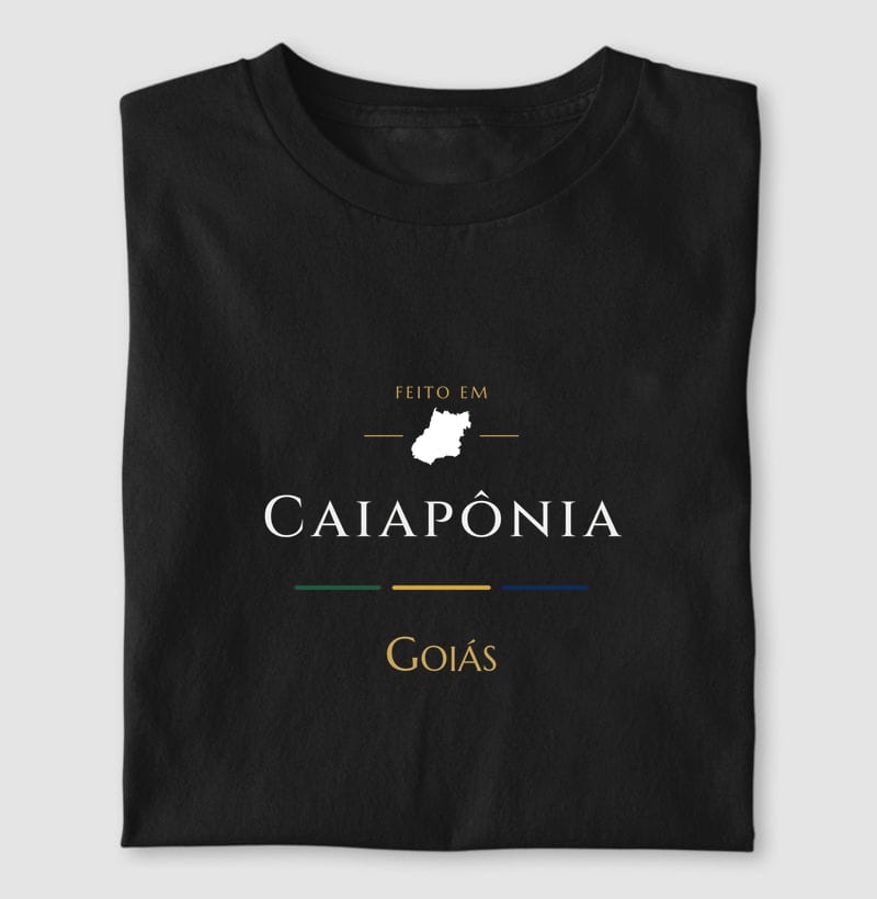 Camiseta Feito em de Caiapônia