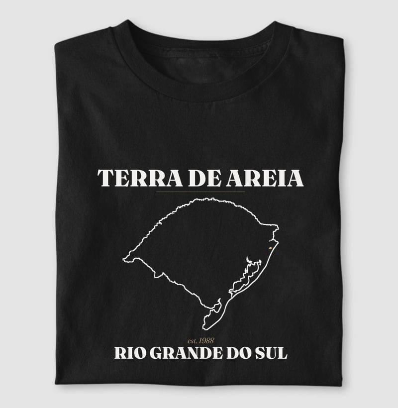 Camiseta Legado de Terra de Areia