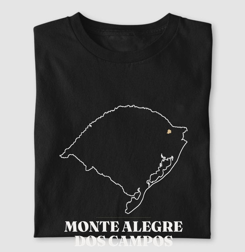 Camiseta Traço de Monte Alegre dos Campos