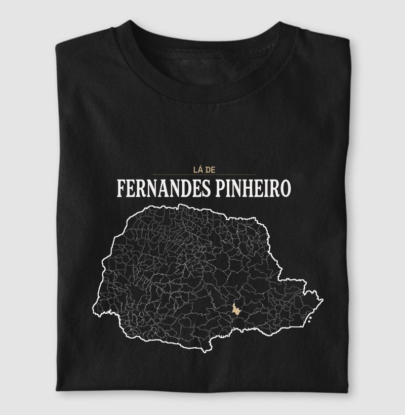 Camiseta Território de Fernandes Pinheiro