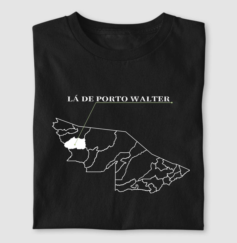 Camiseta Ponto de Origem de Porto Walter