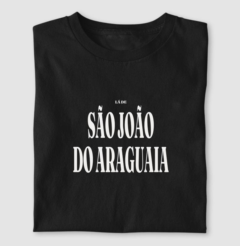 Camiseta Tipografia de São João do Araguaia
