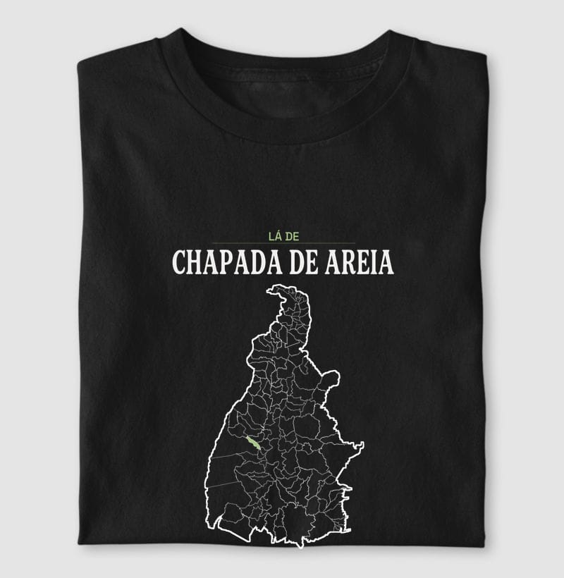 Camiseta Território de Chapada de Areia