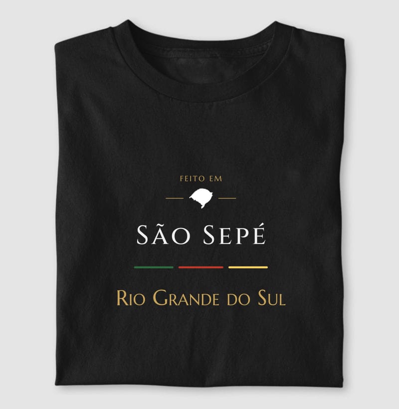 Camiseta Feito em de São Sepé
