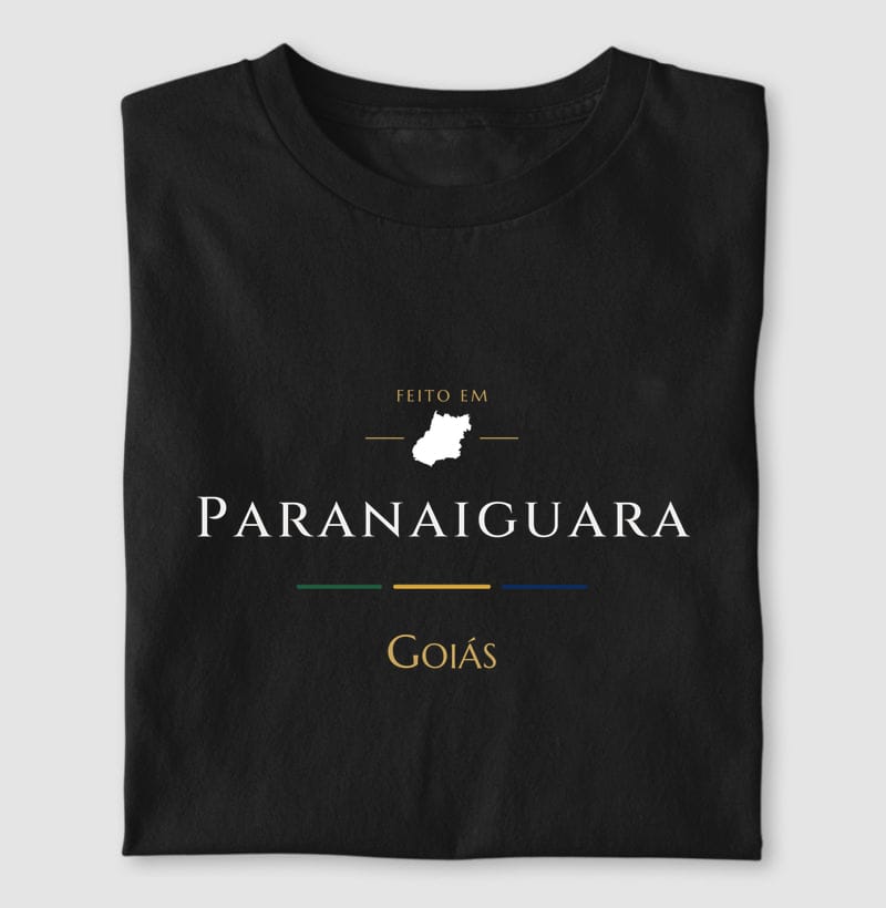 Feito em, Paranaiguara · GO