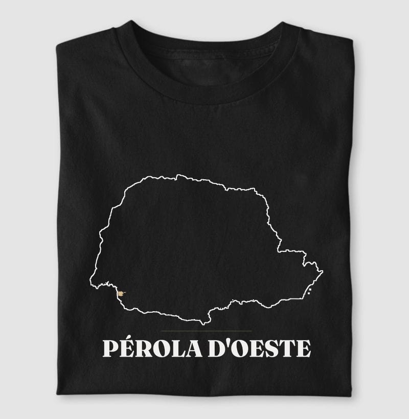 Camiseta Traço de Pérola d'Oeste