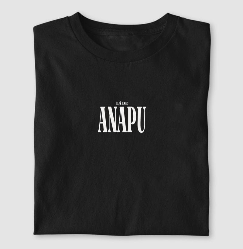 Camiseta Tipografia de Anapu