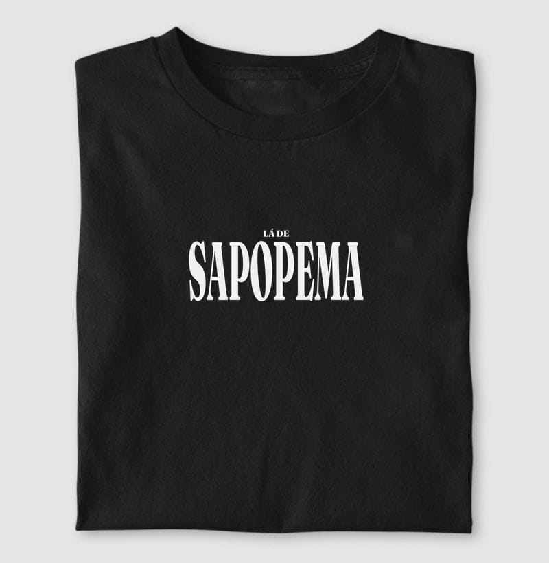 Camiseta Tipografia de Sapopema