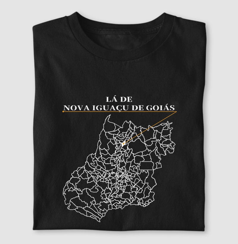 Camiseta Ponto de Origem de Nova Iguaçu de Goiás