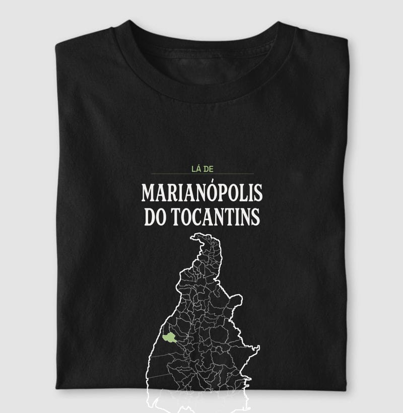 Camiseta Território de Marianópolis do Tocantins