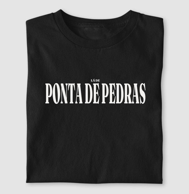 Camiseta Tipografia de Ponta de Pedras