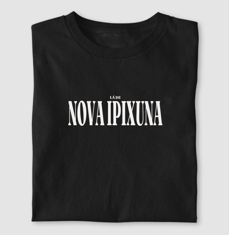 Camiseta Tipografia de Nova Ipixuna