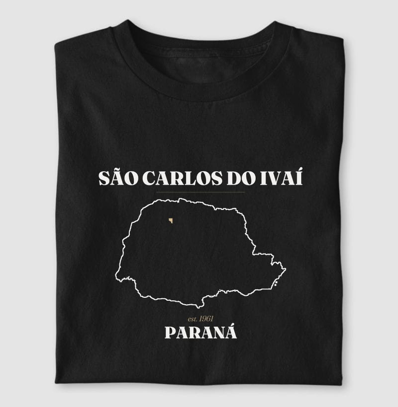 Camiseta Legado de São Carlos do Ivaí