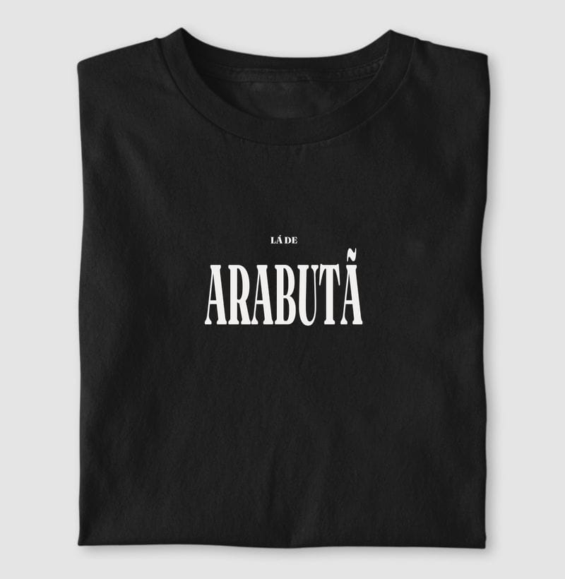 Camiseta Tipografia de Arabutã