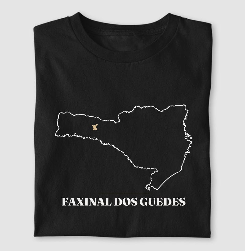 Camiseta Traço de Faxinal dos Guedes