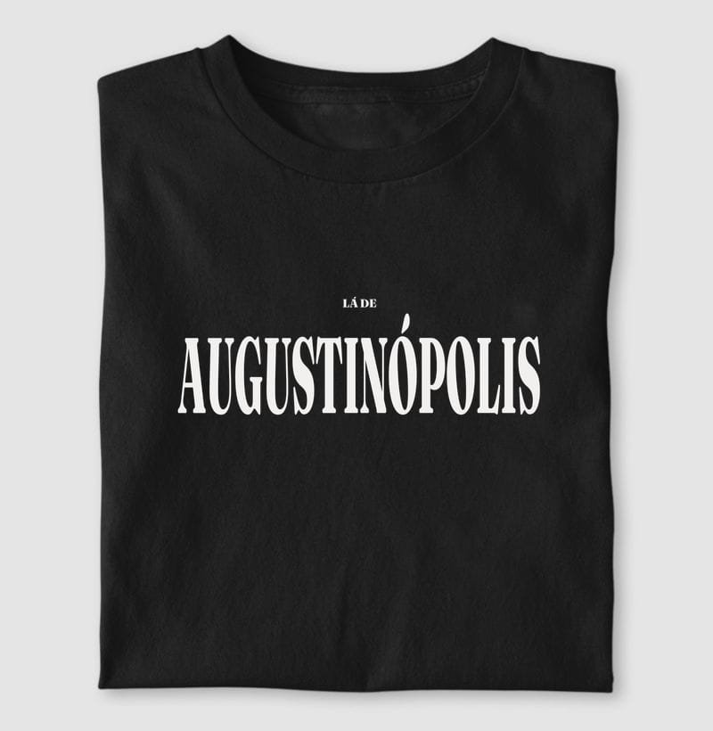 Camiseta Tipografia de Augustinópolis