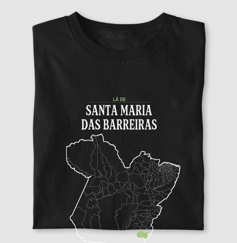 Camiseta Território de Santa Maria das Barreiras