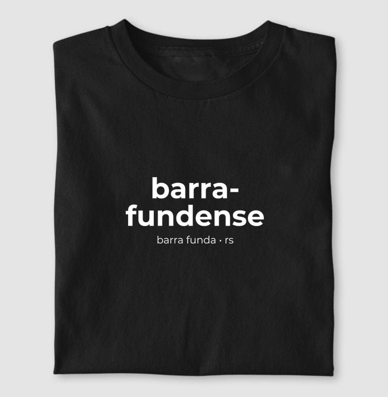 Camiseta Gentílico de Barra Funda