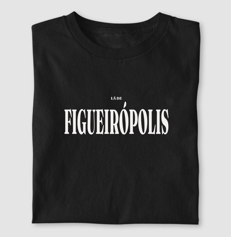 Camiseta Tipografia de Figueirópolis