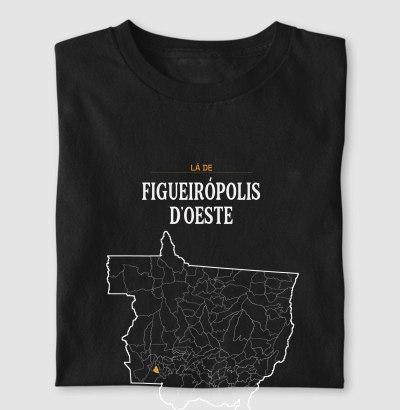 Camiseta Território de Figueirópolis D'Oeste