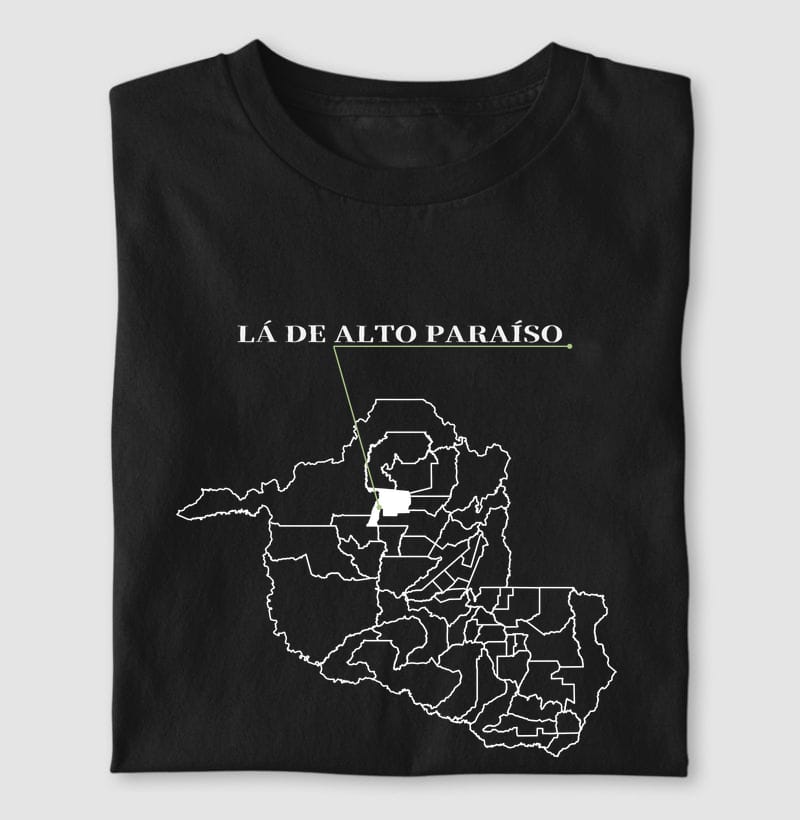 Camiseta Ponto de Origem de Alto Paraíso