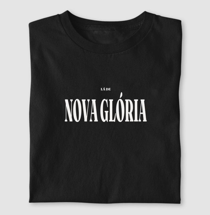 Camiseta Tipografia de Nova Glória