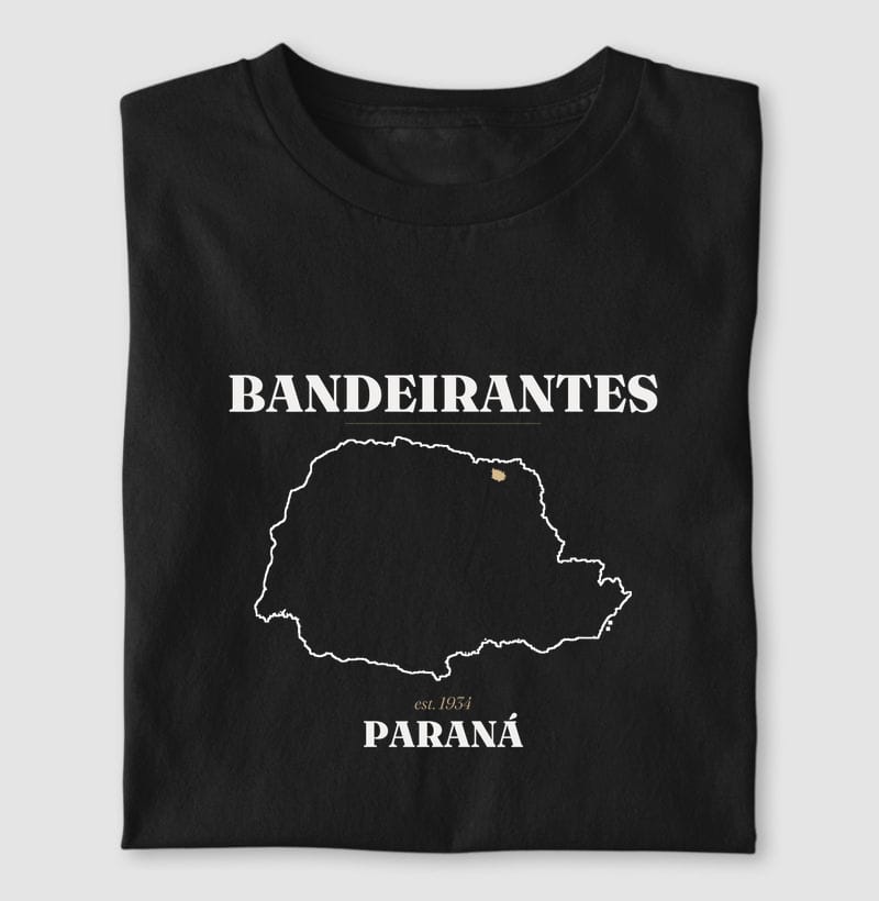 Camiseta Legado de Bandeirantes